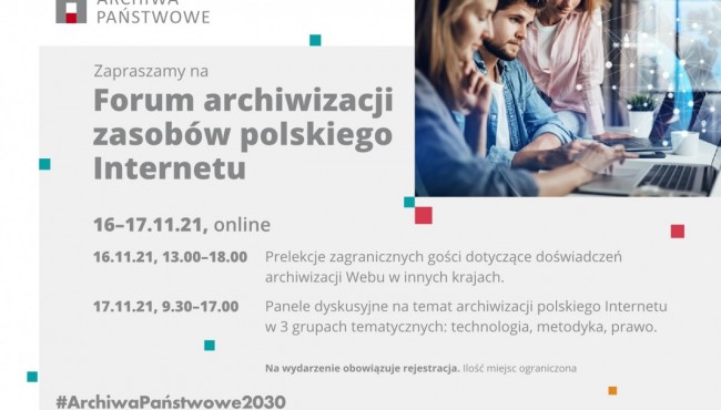 Powiększ obraz: Forum archiwizacji zasobów polskiego Internetu na stronach AP