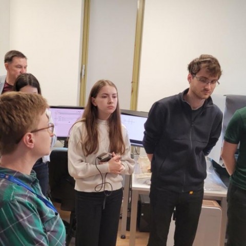 Powiększ obraz: Wizyta studentów - 6